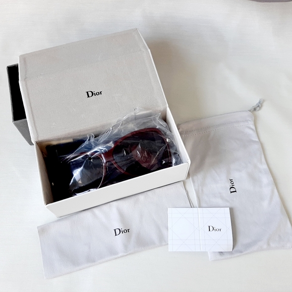 Dior Accessories - Dior NWOT authentic sunglasses in burgundy shade
